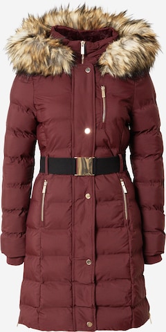Oasis Winter Jacket in Red: front