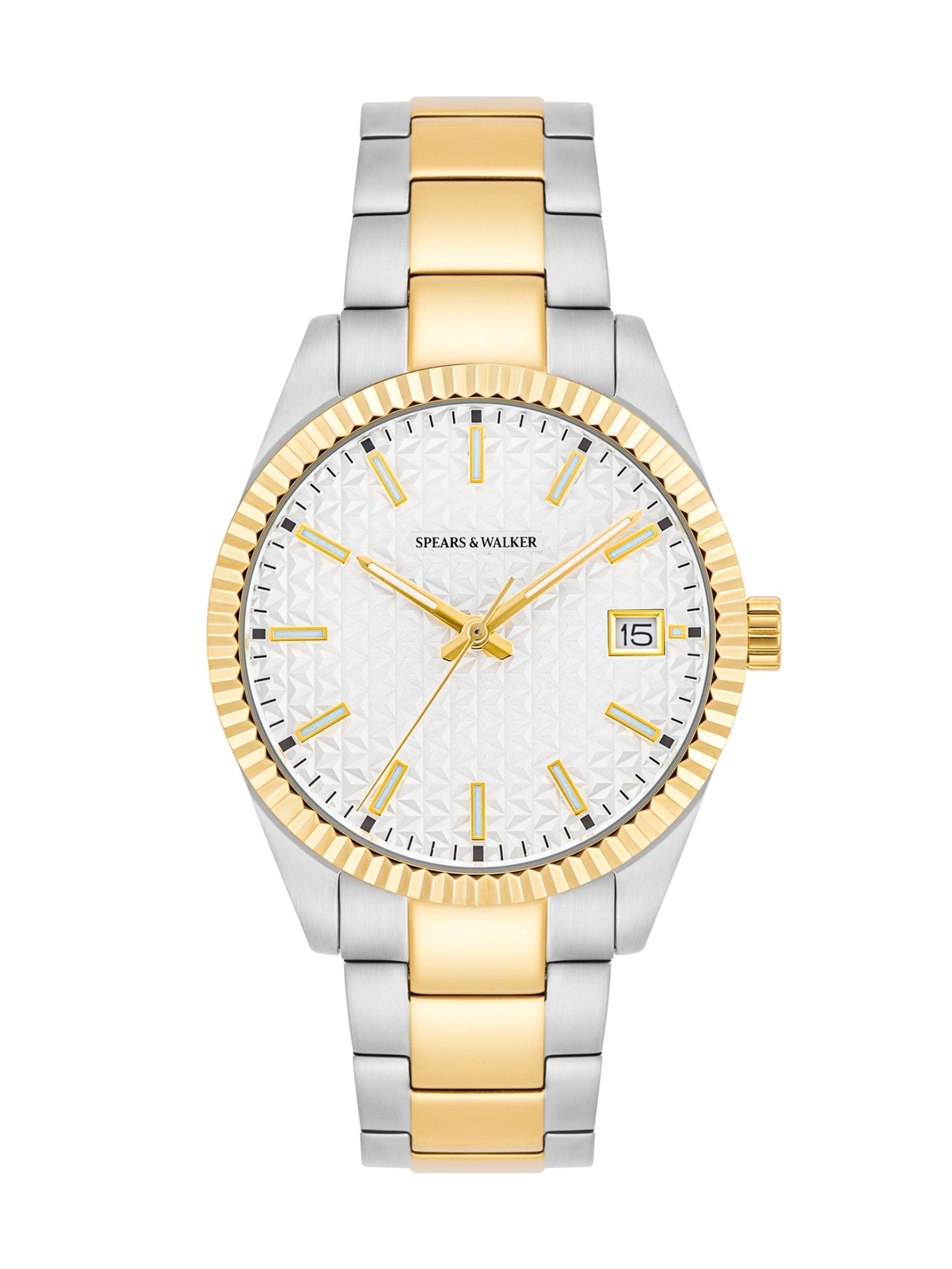 Spears & Walker Analoog horloge in Goud: voorkant