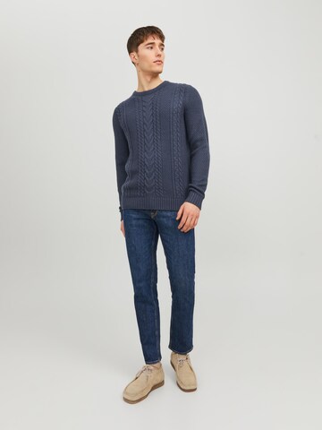 JACK & JONES Sweter 'Craig' w kolorze niebieski