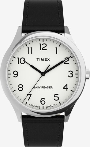 TIMEX Analog Watch ' Easy Reader Gen 1 Essential Collection ' in Black: front