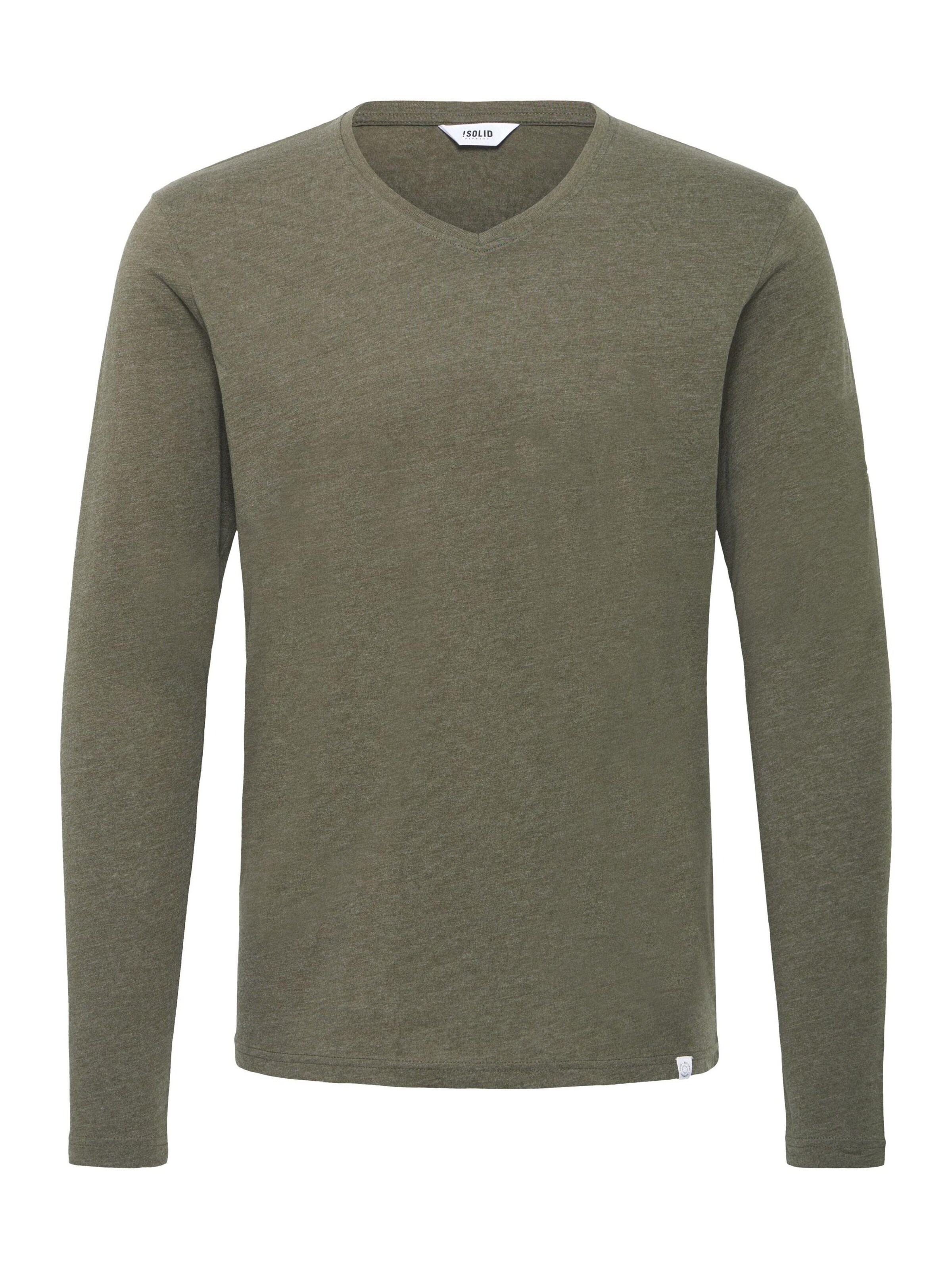 !Solid Shirt in Grün: Vorderseite