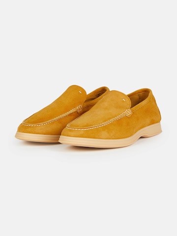 Boggi Milano Moccasins 'Suede' in Yellow