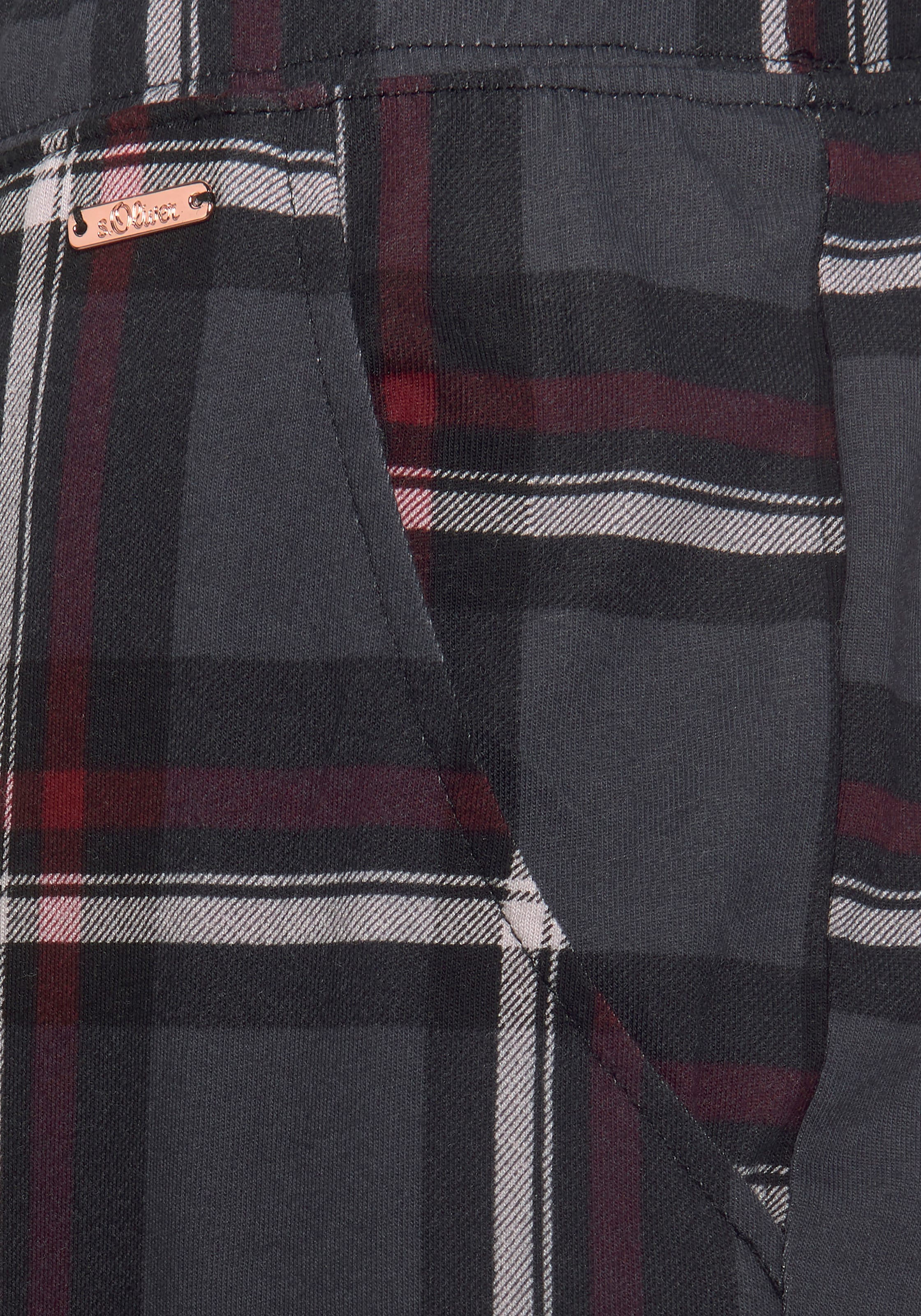 Pantaloni de pijama de la s.Oliver pe gri