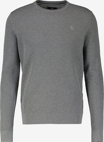 Pull-over LERROS en gris : devant