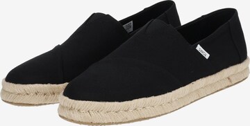 TOMS Espadryle 'Alp Rope 2.0' w kolorze czarny