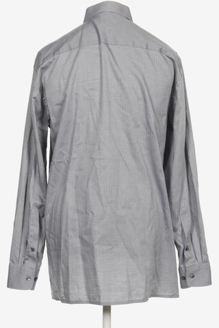 OLYMP Button Up Shirt in L in Grey