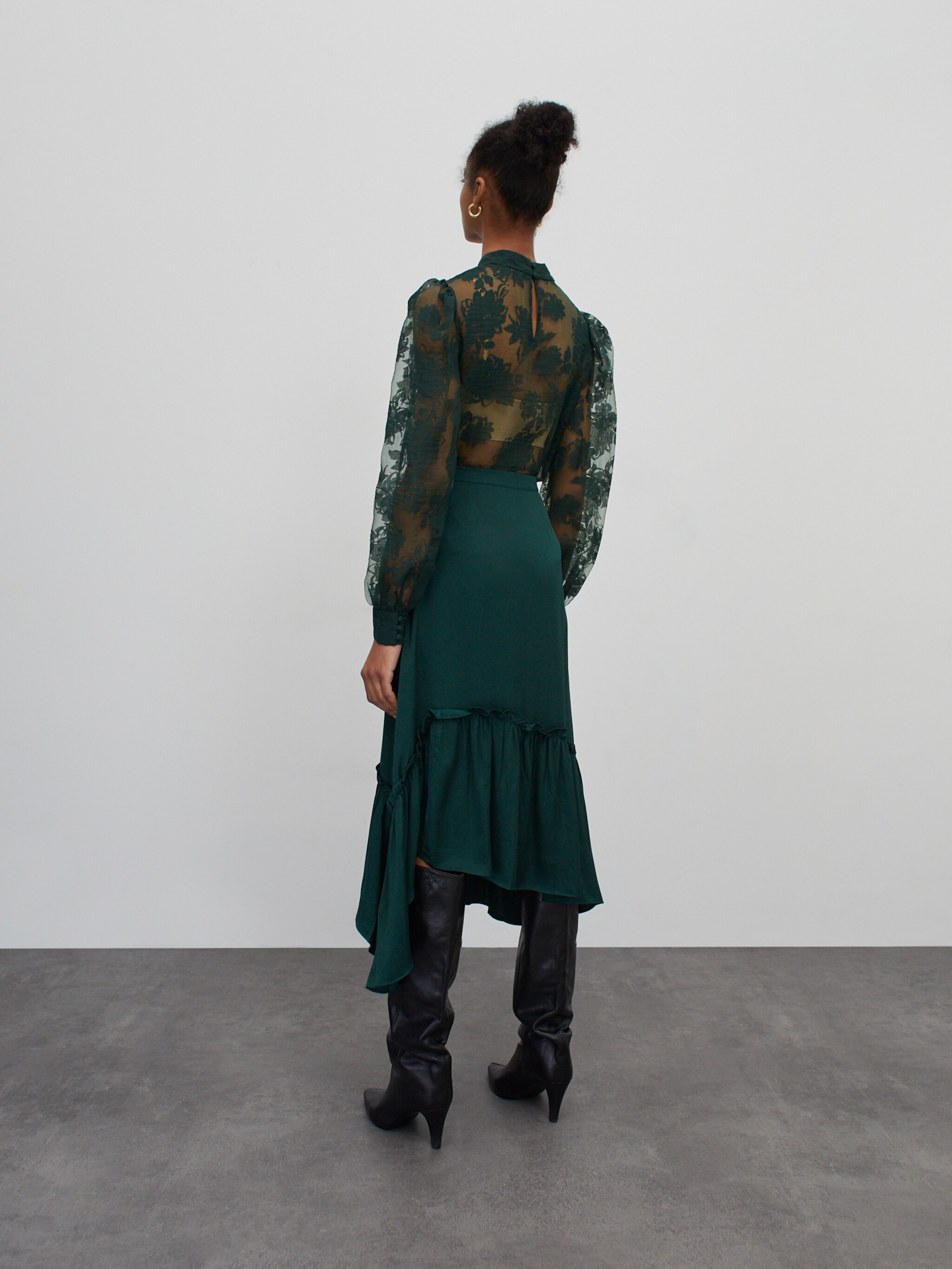 EDITED Producten Blouse 'Nadina' Groen