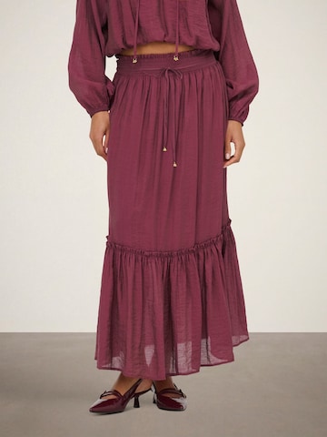 JDY Skirt 'JDYPAIGE' in Red