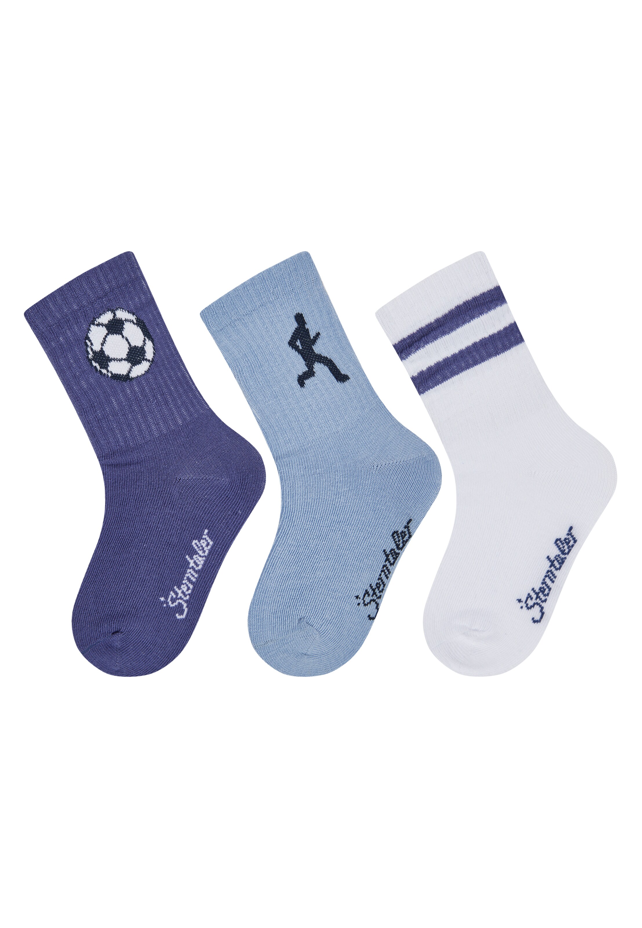 STERNTALER Socken in Blau: Vorderseite