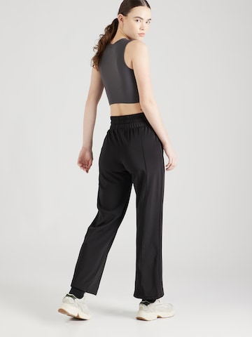 PUMA Wide Leg Sportsbukser 'Fit Double' i sort