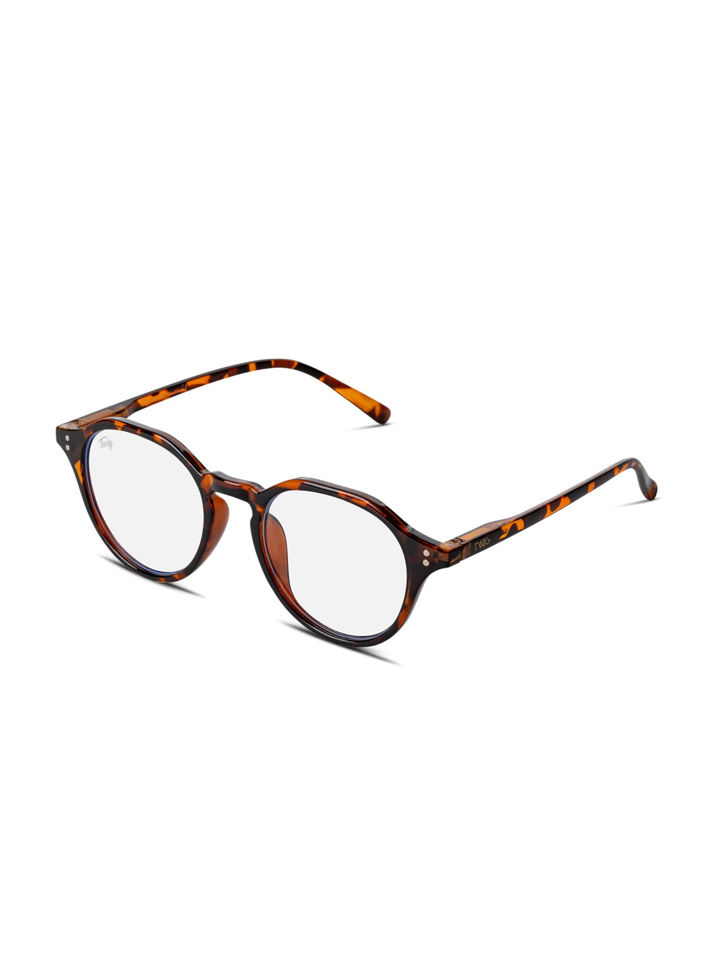 TWIG Concept Milano Glasses 'Langevin BlueLight' in Brown