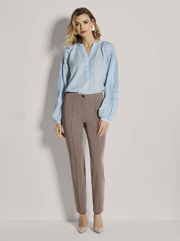 Effilé Pantalon MADELEINE en beige