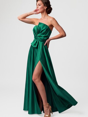 Ombre Abendkleid‌‌‌‌‌ in Grün: Vorderseite
