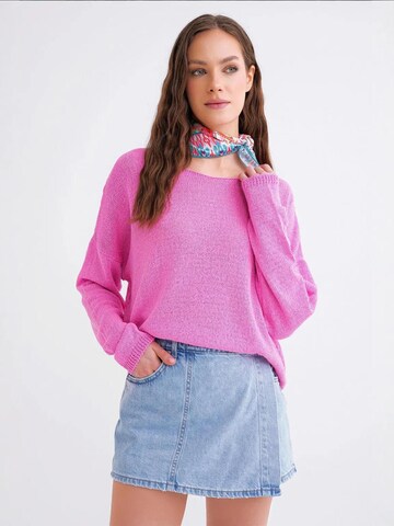 Pullover di MixRay in rosa