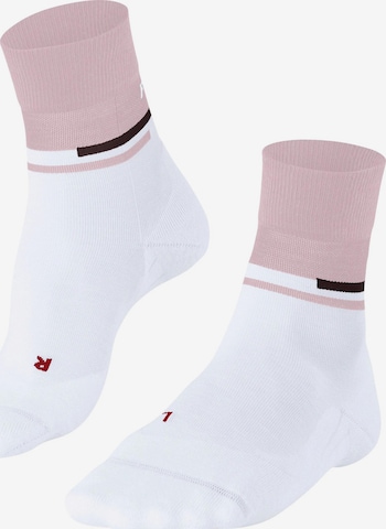FALKE Athletic Socks 'RU Compression Stabilizing' in Pink: front