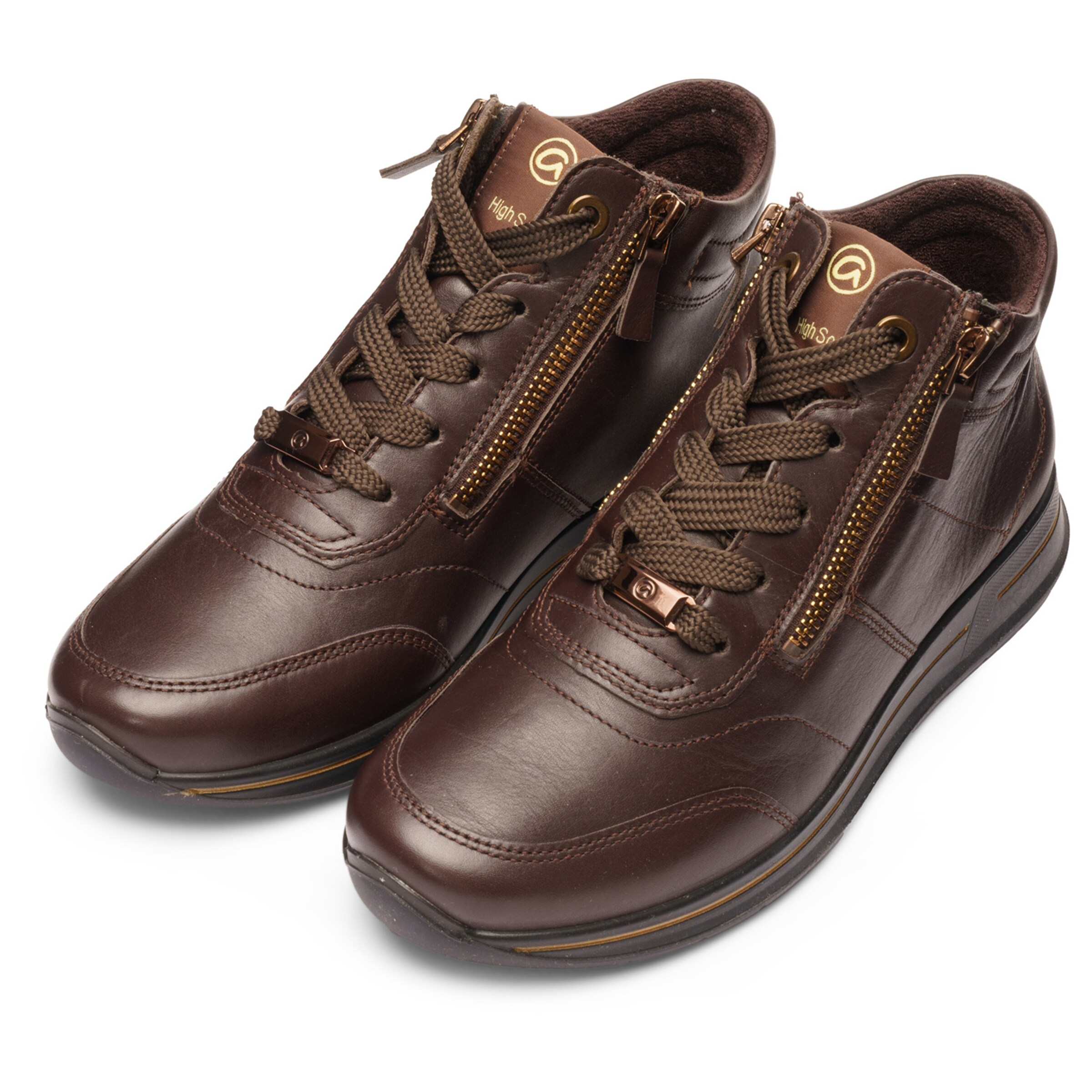 ARA Sneaker 'Osaka' in Braun