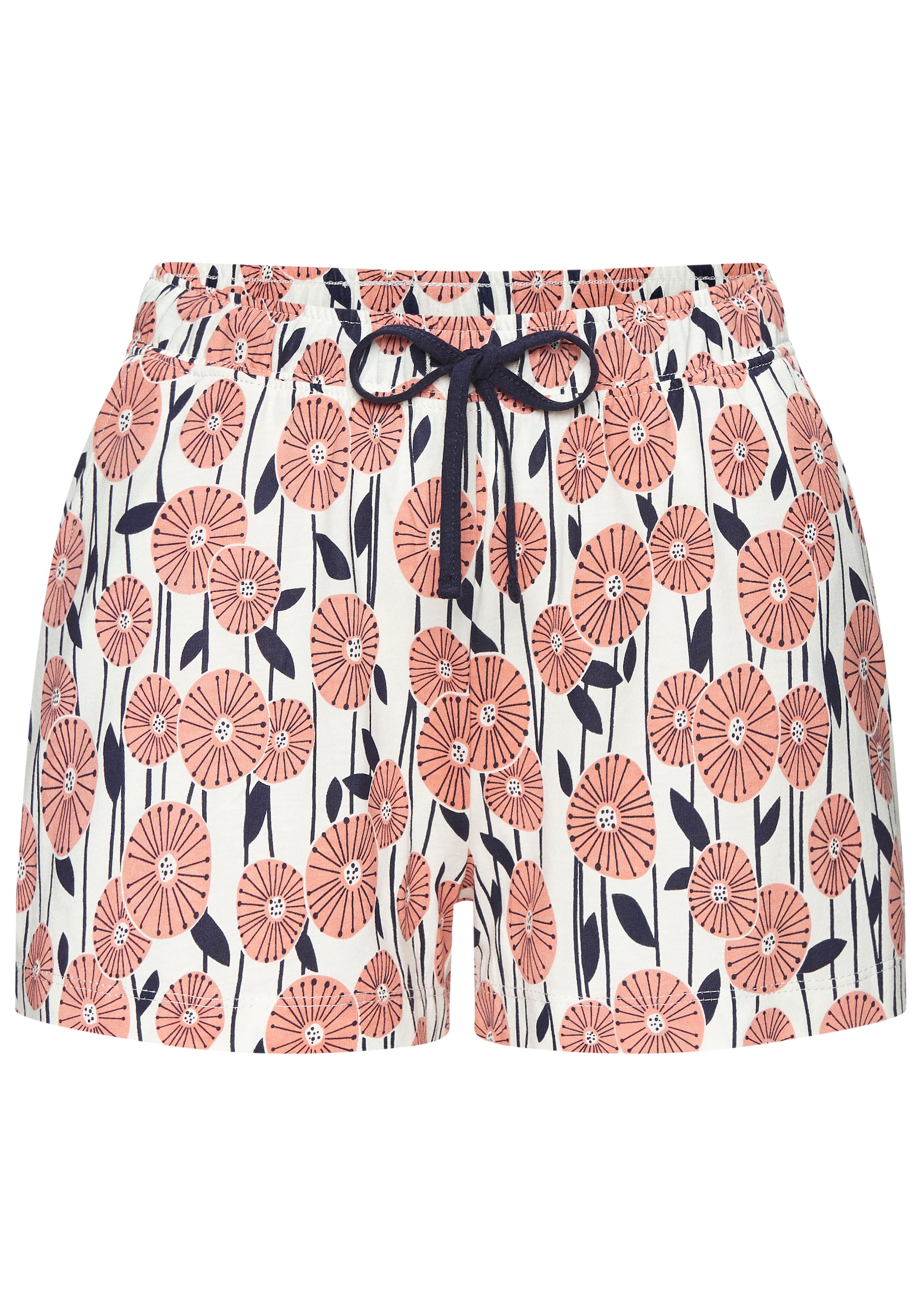 VIVANCE Pyjamashorts in Orange: Vorderseite