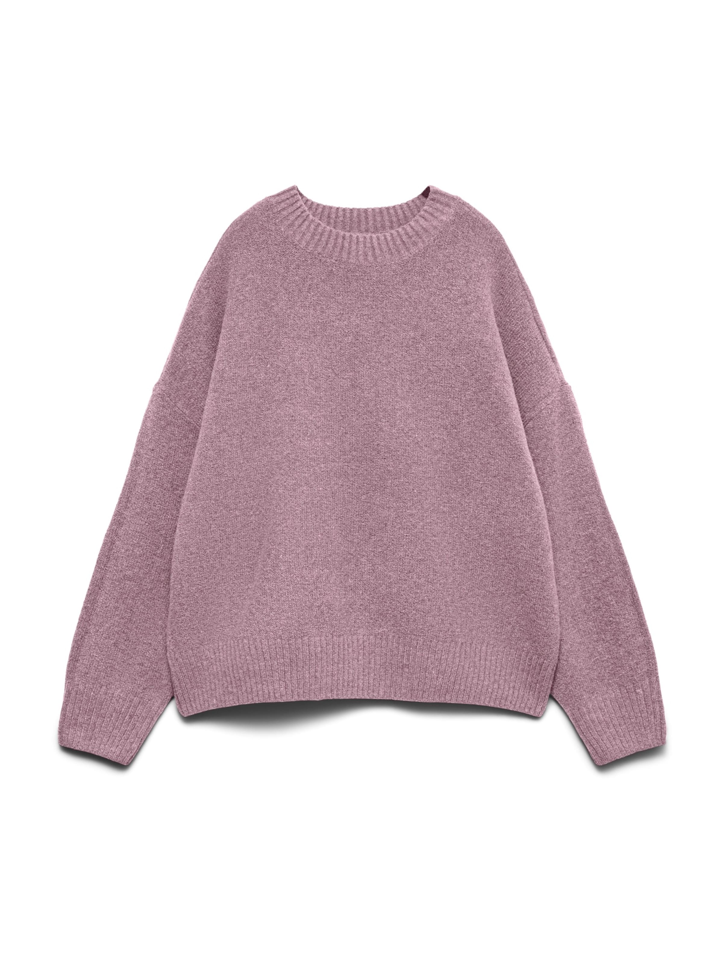 VERO MODA Sweater 'VMBOOM' in Purple: front