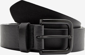 Pull&Bear Belt in Black: front