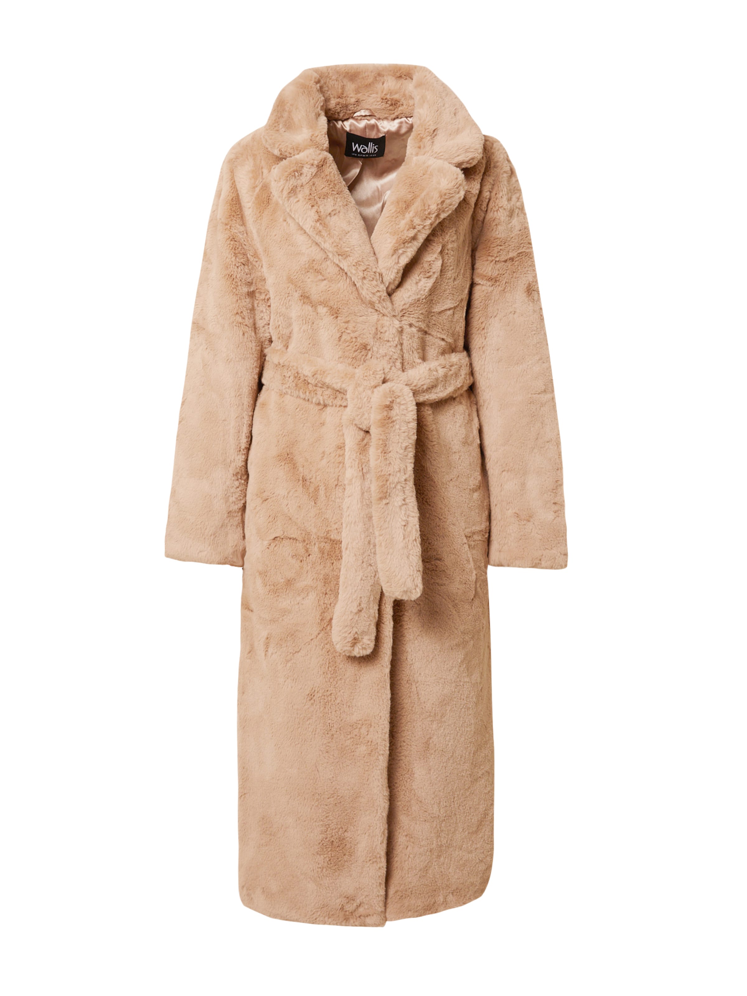 Wallis Преходно палто в бежово: отпред