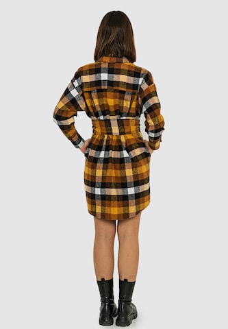 Jimmy Sanders Shirt dress in Brown