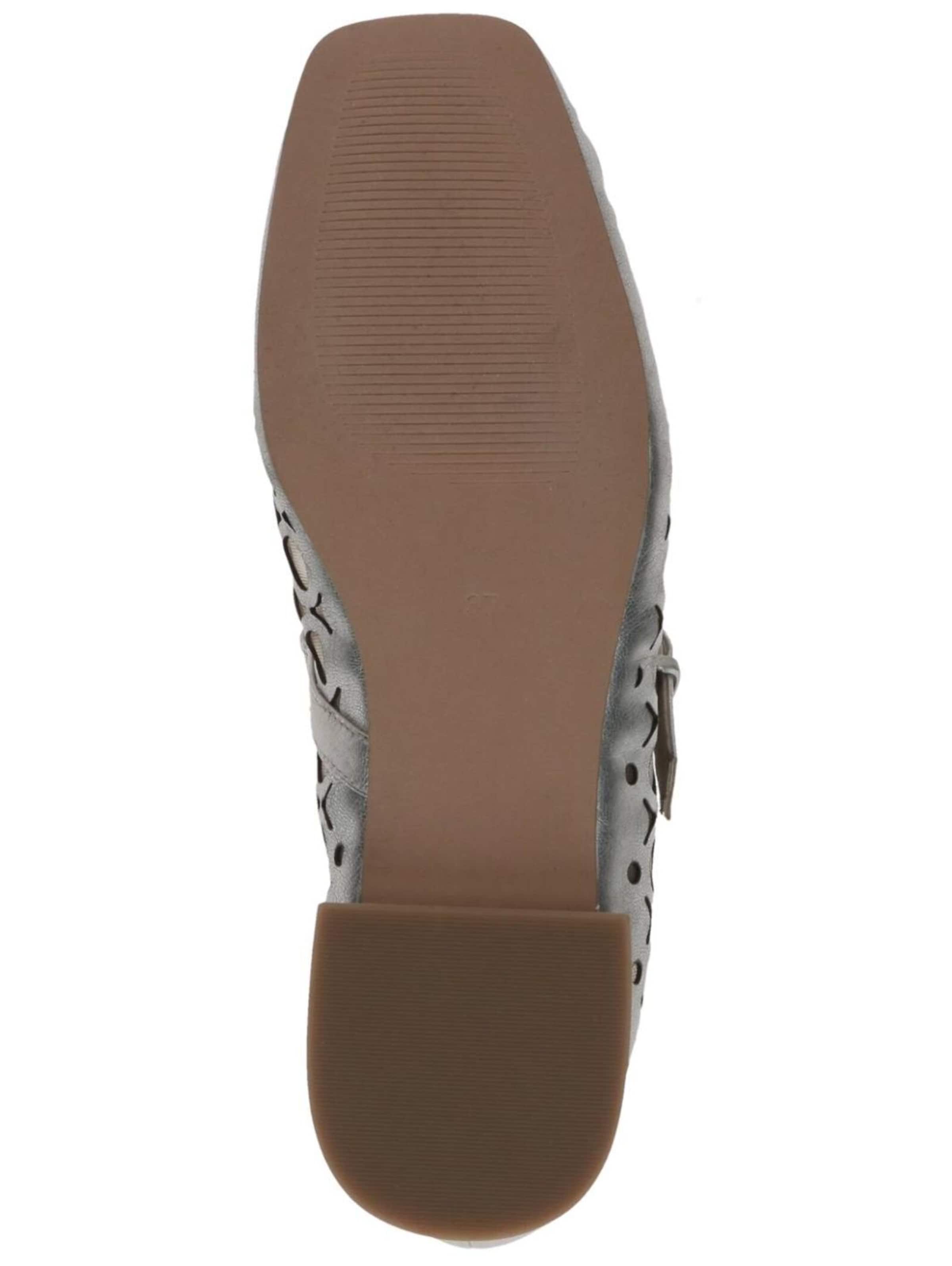 Ballerines à lanières CAPRICE en argent