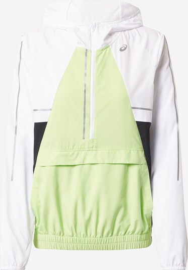 ASICS Outdoor Jacket 'Summer Lite-Show' in Neon green / Black / Silver / White, Item view