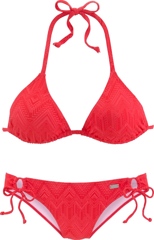 BUFFALO Triangel Bikini in Rot