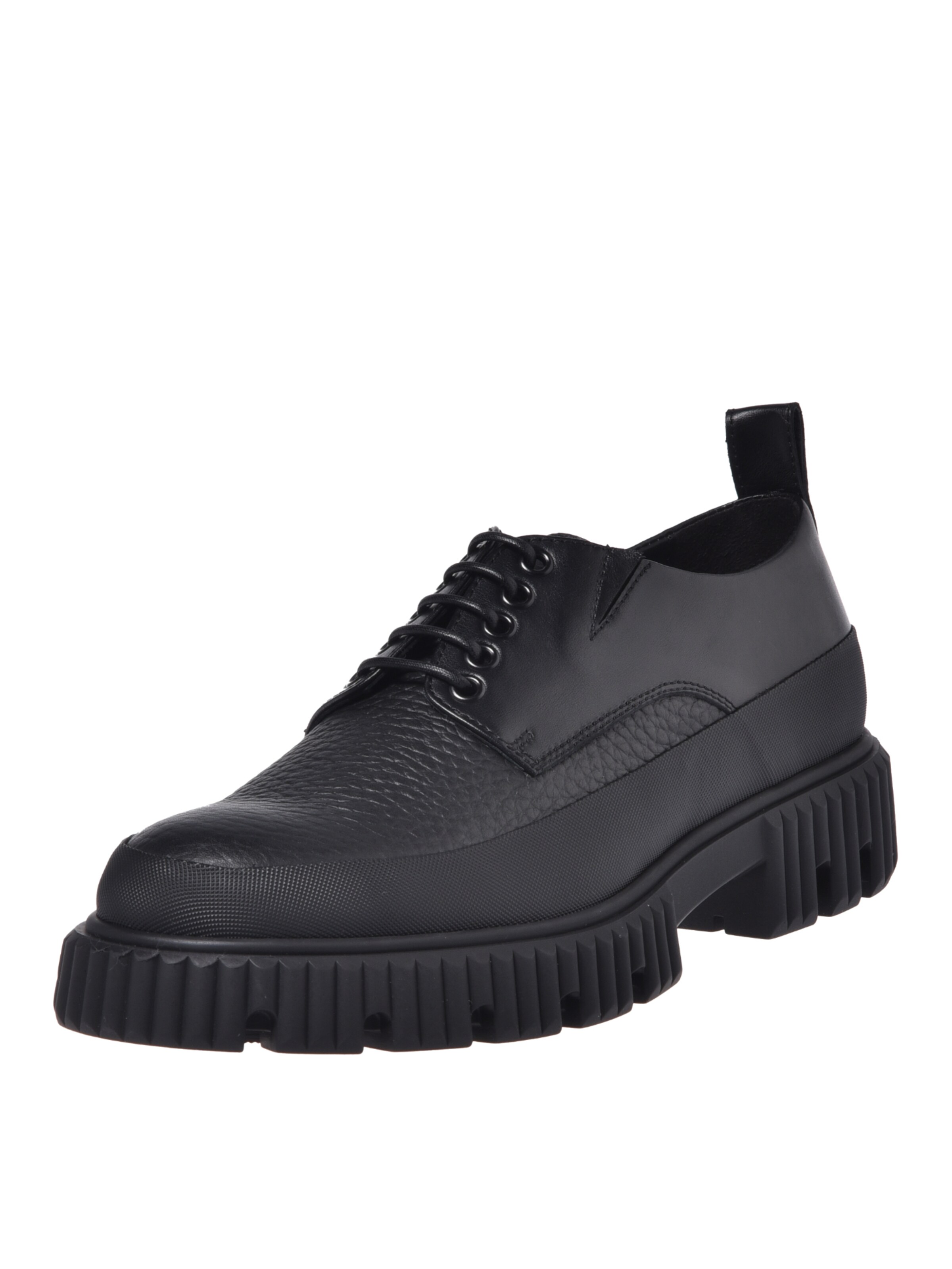 BALDININI Veterschoen in Zwart: voorkant