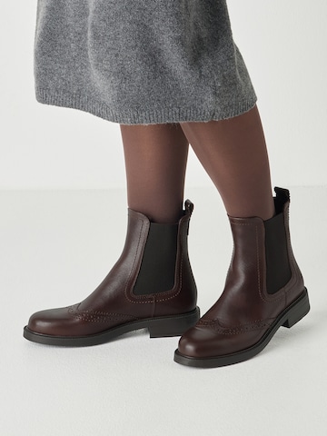 Tamaris - Botas chelsea em castanho