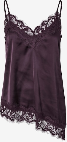 Top 'NOMI' di PIECES in lilla: frontale