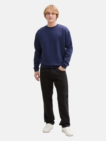 TOM TAILOR DENIM Sweatshirt in Blauw
