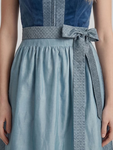 SPIETH & WENSKY Dirndl 'Kathi' in Blauw