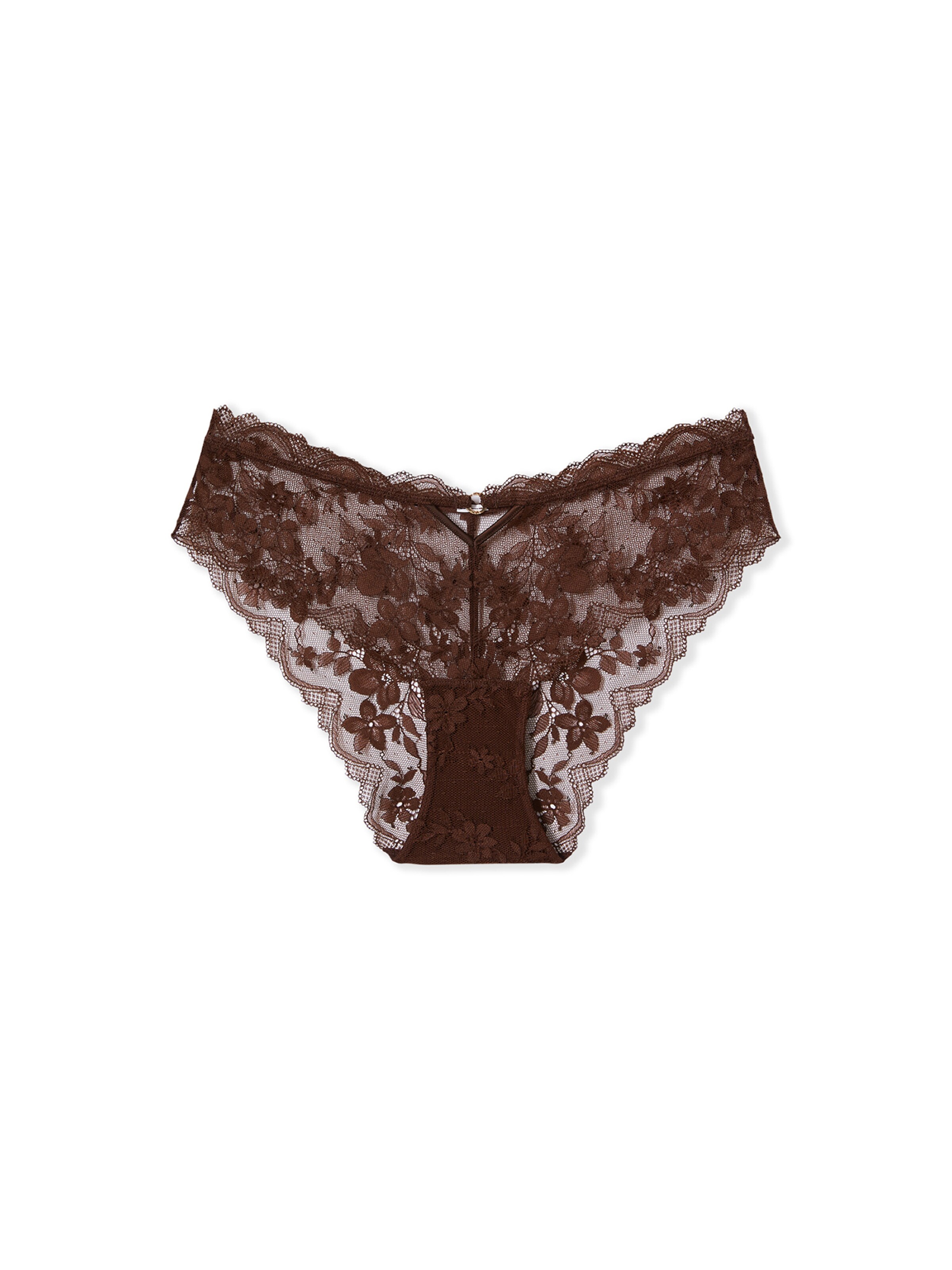 Slip 'Heritage' ETAM en marron : devant