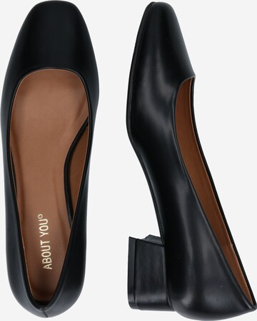 ABOUT YOU - Zapatos con plataforma 'Fiona' en negro