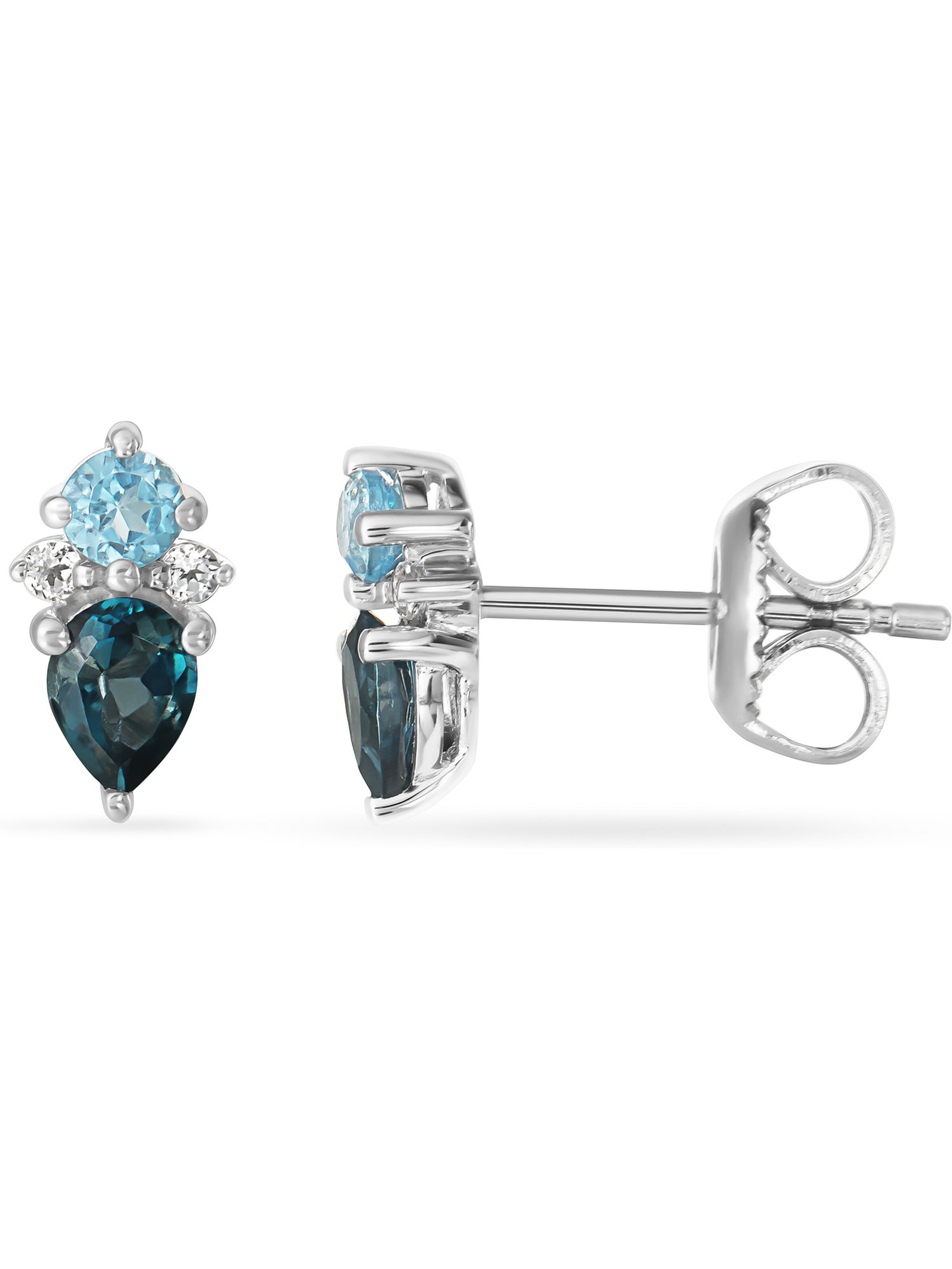 CHRIST Earrings in Blue