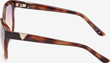 Lunettes de soleil GUESS en marron