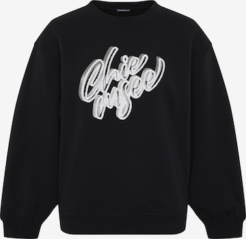 CHIEMSEE Sweatshirt in Black: front