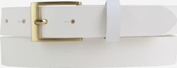 BELTINGER Belt 'Cagliari' in White: front