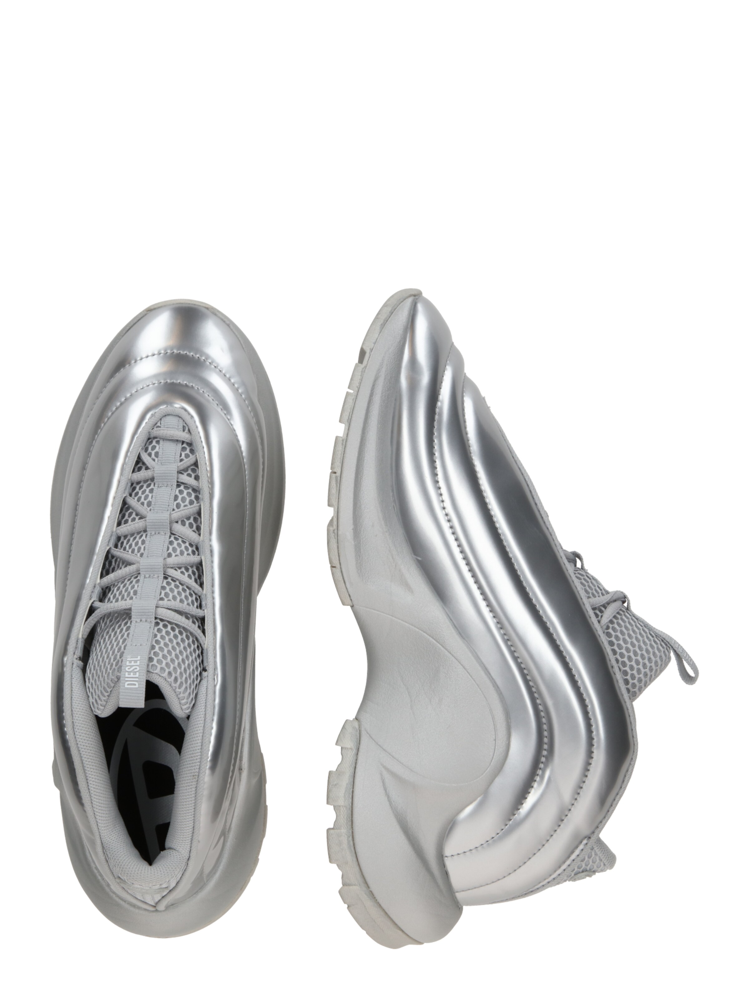 DIESEL Sneaker low i sølv