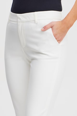 PULZ Jeans Slim fit Pants 'Bindy' in White
