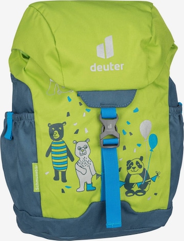 DEUTER Rucksack 'Schmusebär' in Grün: predná strana