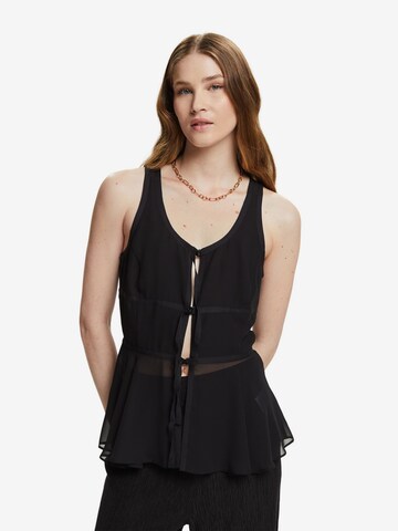 ESPRIT Blouse in Black: front