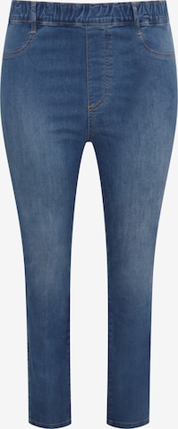 Yoek Slimfit Jeans in Blauw: voorkant