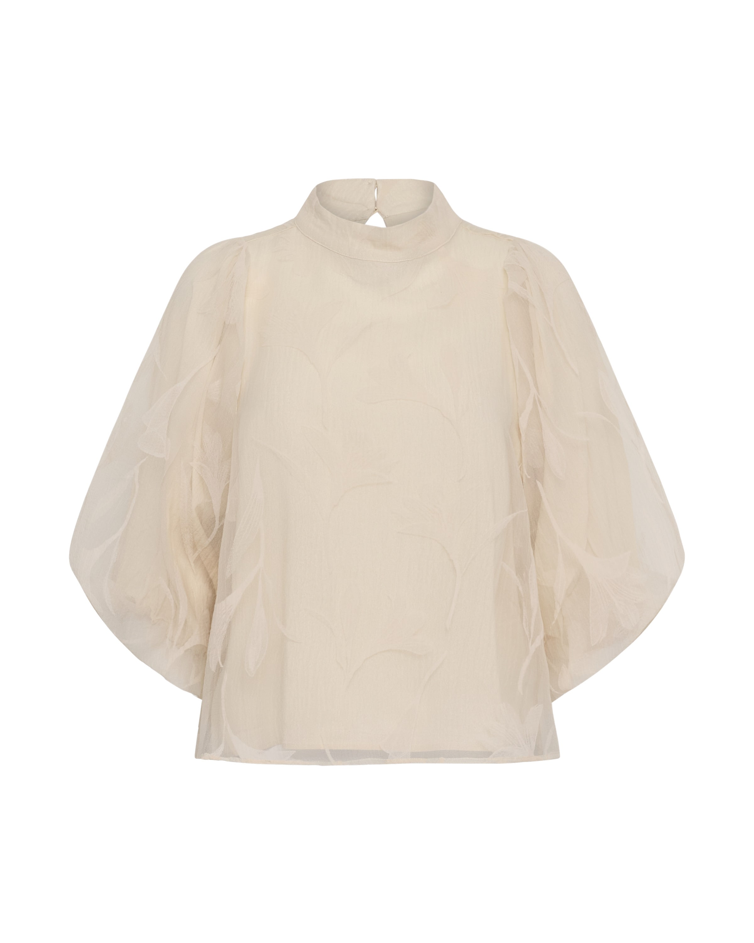 Chemisier 'SLPhilomena' SOAKED IN LUXURY en blanc : devant