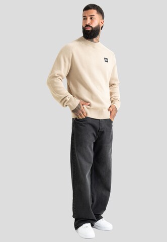 Lonsdale London - Pullover 'Southbury' em bege