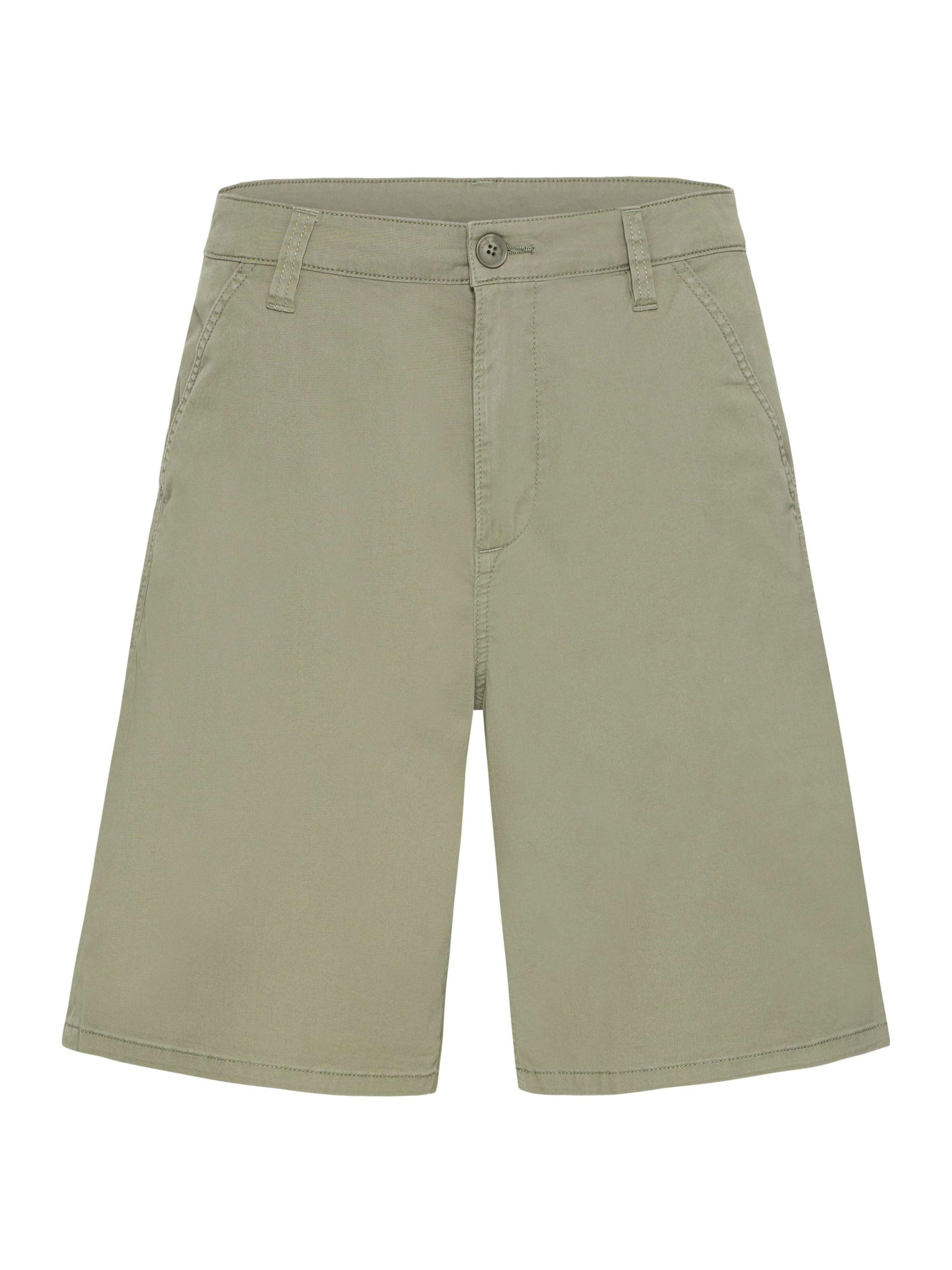 BLEND - Pantalón chino ' BHMatz Loose Fit ' en verde: frente