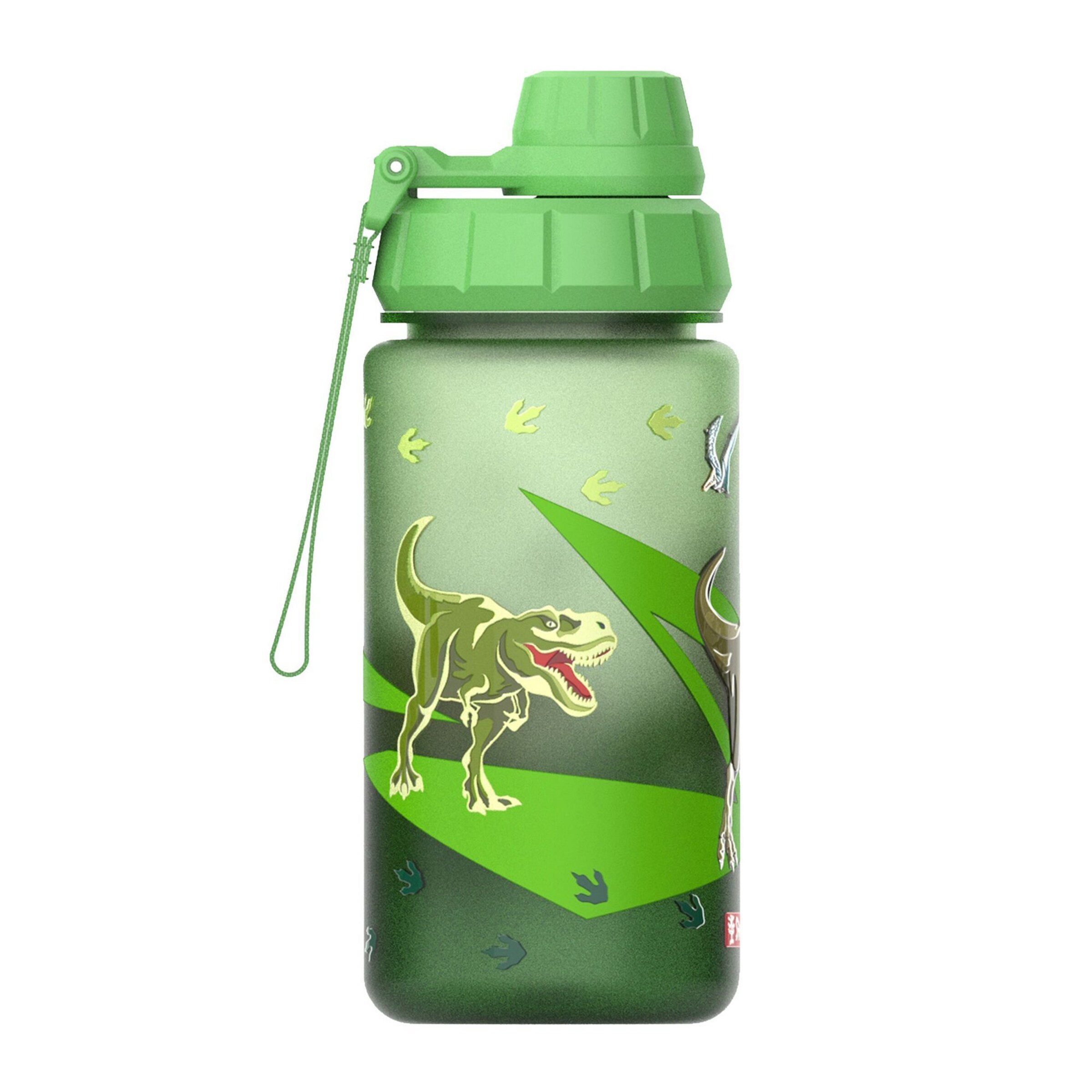 STEP BY STEP Drinking Bottle in Green: front