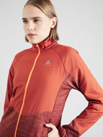 ODLO Športna jakna | rdeča barva