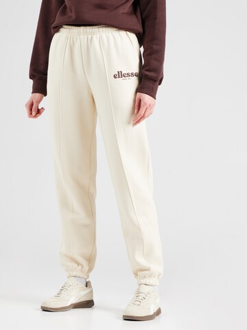 ELLESSE Конический (Tapered) Штаны 'Arabica' в Белый: спереди